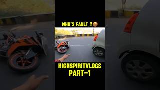 CAR DRIVER HIT BIKER 🤬 shorts [upl. by Rosenberg808]