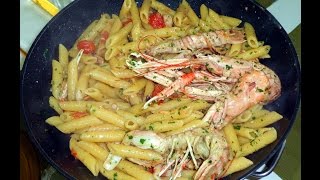 Penne allo scoglio  Seafood Penne [upl. by Alhak]