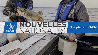 Nouvelles Nationales d’APTN – 13 septembre 2024 [upl. by Sabino]