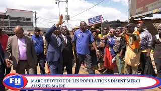 Marché dEtoudi Les Populations Disent Merci au Super Maire de la ville de Yaoundé [upl. by Canty]