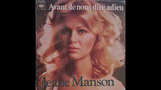 Jeane Manson ´Avant de nous dire adieu [upl. by Navac]