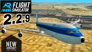 🔥RFS New Update 229🔥  New Aircraft Boeing 707 Dome light and More  Real Flight Simulation 4K [upl. by Hcirteid961]