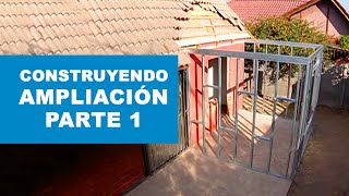 ¿Cómo construir la ampliación de una casa Primera parte [upl. by Sanfo119]