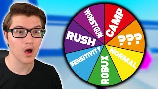 SPIN THE WHEEL CHALLENGE ON BIG PAINTBALL ROBLOX [upl. by Everett]