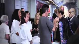 Demi vs Simon The X Factor 2012 best moments  Sub Español [upl. by Irtimd147]