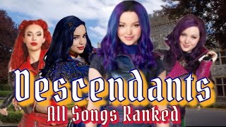 Descendants  All Songs Ranked [upl. by Xantha]