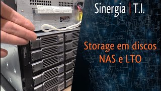 Storage HDs NAS ou LTO para Backup   Tirem suas próprias conclusões [upl. by Ennyrb674]