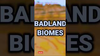 Mystery of Badland Biome in minecraftshorts [upl. by Trent]