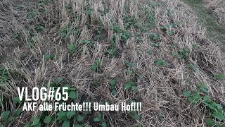 VLOG65 AKF alle Früchte Umbau Hof [upl. by Uyekawa]