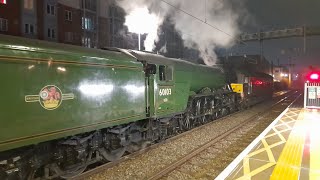 60103 Flying Scotsman Goes BANG at Slough [upl. by Ayekim]