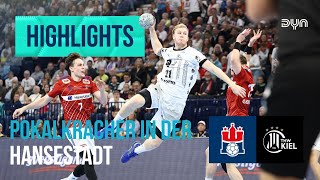 Highlights HSV Hamburg  THW Kiel I DHBPokal I dynhandball [upl. by Logan]