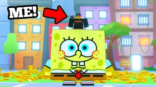 i got the SPONGEBOB TITANIC in Pet Sim 99 [upl. by Willi]