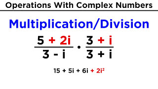 Complex Numbers Operations Complex Conjugates and the Linear Factorization Theorem [upl. by Adnana]