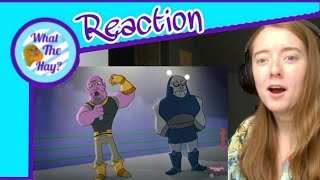 Darkseid Vs Thanos  Cartoon Beatbox Battles by verbalase Reaction Video [upl. by Laehcor]