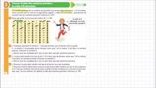 MonPlanMaths  Nombre premier  crible dErathostène [upl. by Aennyl349]