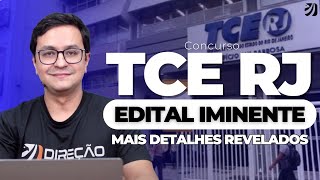 CONCURSO TCE RJ MAIS DETALHES REVELADOS EDITAL É IMINENTE Erick Alves [upl. by Zitella367]