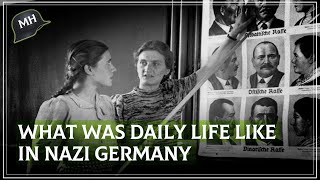 What was life like for a German CIVILIAN under the Nazi regime  Second World War [upl. by Alac774]