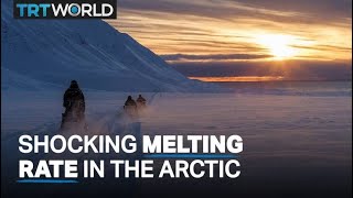 Race to collect arctic ice samples reveals shocking melting rate [upl. by Nnaeiram380]