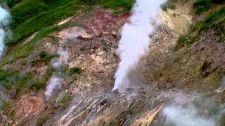 Valley of the Geysers Kamchatka Камчаmка  Долина гейзеров [upl. by Htrahddis]