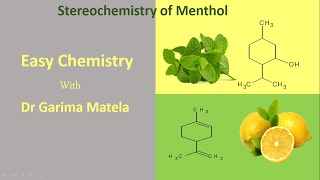 Stereochemistry of Menthol [upl. by Brita655]