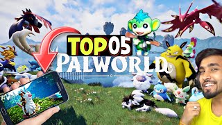 Top 5 Game Like PALWORLD for Mobile  Games like Palworld  Palworld Mobile Game 😱 palworldgame [upl. by Boyden131]