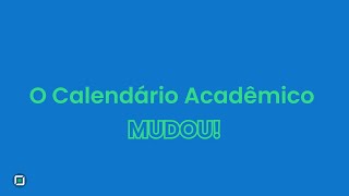 Tutorial Calendário acadêmico [upl. by Nahtnanhoj489]