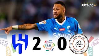 Al Hilal 2 x 0 Al Shabab Neymar 2 Assists ● Saudi Pro League 2324 Extended Goals amp Highlights ᴴᴰ [upl. by Shimberg]