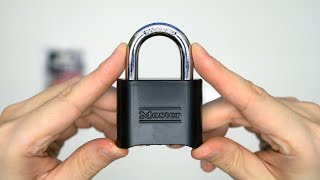 Master Lock 178D Set Your Own Combination Lock Unboxing [upl. by Engleman]