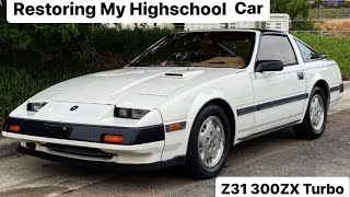 Restoring My High School Car 1984 Nissan 300zx Turbo z31 [upl. by Barde581]