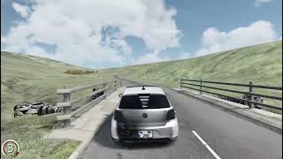 Polo 16 TDI Assetto Corsa high force driving [upl. by Yenots346]