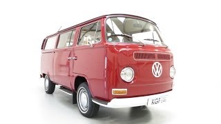 An Unrepeatable Type 2 Volkswagen Westfalia Campmobile with Only 12769 Miles  SOLD [upl. by Nealey]