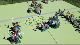 10minute Battle of Bosworth in miniature [upl. by Naicul]