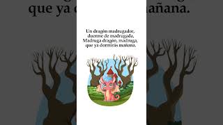 Trabalenguas fáciles y divertidos El dragón [upl. by Hui]