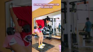 Beginners Strength Training routine💪🏽💯 fitnesswithapoorva womenshealth [upl. by Lamson]