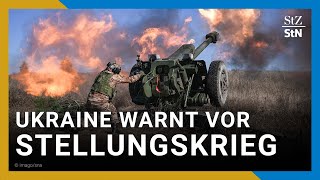 Ukraine Armeechef Saluschnyj warnt vor Stellungskrieg mit Russland [upl. by Aizat]