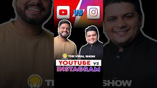 Youtube Vs Instagram  MahatmajiTechnical  Viral Sakhiya [upl. by Tsyhtema]