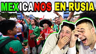 🇪🇸 REACCIÓN a MEXICANOS EN RUSIA 🇲🇽😂 no puede ser verdaaad [upl. by Nisior]