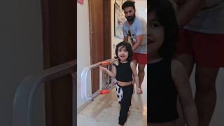 Baby ko mila Golden Fan shorts youtubeshorts funshorts comedyshorts viralshorts trendingshort [upl. by Rilda497]