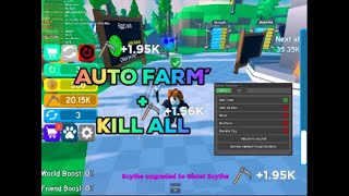 Scythe simulator Autofarm Script [upl. by Gamber862]