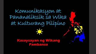 Kasaysayan ng Wikang PambansaBatas Proklamasyong Pinairal sa Pagpapaunlad ng Wikang Pambansa [upl. by Ewold]