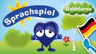 Babblarna Deutsch  Sprachspiel – Doddo draußen [upl. by Eeleak453]