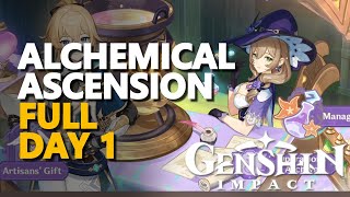 Alchemical Ascension Day 1 Genshin Impact Full Event [upl. by Clements]