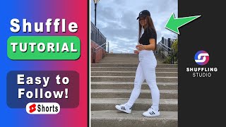 Stair Challenge Shuffle Dance Tutorial 2022 🔥 How to Shuffle Tutorial for Beginners on TikTok Songs [upl. by Tracay]