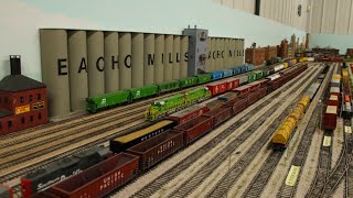 Insane Model Train Action amp Variety at K10s HO Scale Trains 12223 [upl. by Arno]