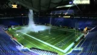 metrodome collapse as it happened from the inside [upl. by Evvie424]