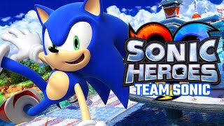 Sonic Heroes 60FPS Team Sonic Longplay No Commentary [upl. by Sherrod874]