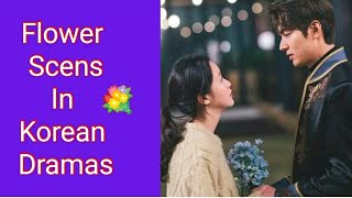 Iconic Flower Scenes In Korean Dramas  S L K Drama Fans [upl. by Hesper]