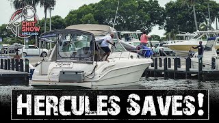 Current Rips and Captain Leaves Helm  Boat Ramps Strongest Man  Chit Show [upl. by Savdeep]