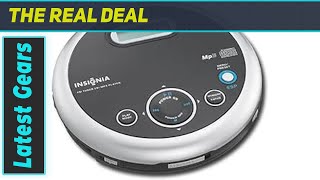 Insignia NSP5113 Portable CD Player with FM Tuner and MP3 Playback  Your Ultimate Portable [upl. by Epps324]