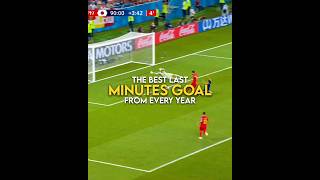 stoppage Time Goals  Fifa world Cup From Every Year [upl. by Eittol869]